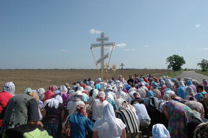 В Херсонской епархии УПЦ верующие в Крестном ходе пройдут 33 километра