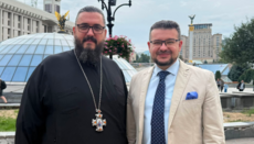 Голова Інституту нацпам'яті прийняв у Києві голову «Чорногорської церкви»