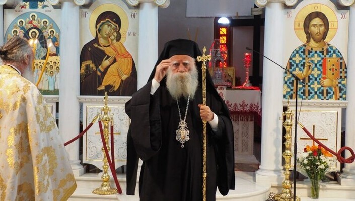 Митрополит Кітірський Серафим. Фото: orthodoxianewsagency.gr