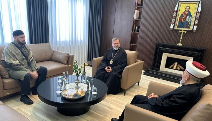 Святослав Шевчук з верховним муфтієм України. Фото: УГКЦ