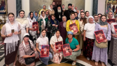 Паломники Волынской епархии встретились с Иерусалимским Патриархом Феофилом
