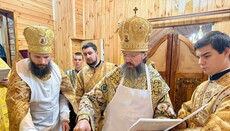 Митрополит Житомирський Никодим освятив новий храм УПЦ у селі Дацьки