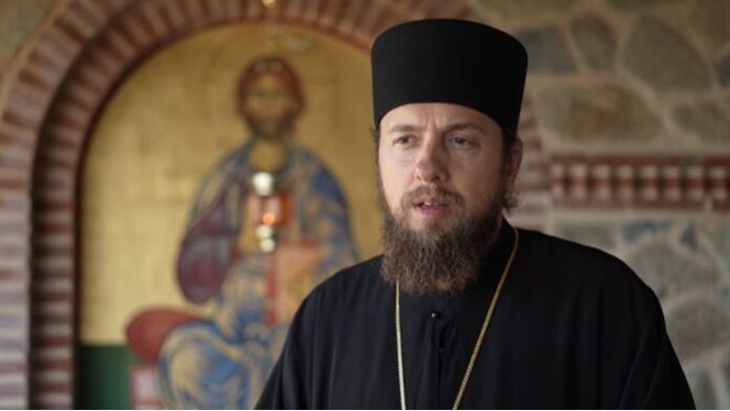 Επίσκοπος Στοβίων Ιάκωβος (Μίλτσεφσκι). Φωτογραφία: drnka.mk
