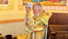 Митрополит Феодор освятил новый престол в храме Чинадиево на Закарпатье