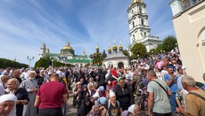 Цього року хресноходців у Почаїв було вдвічі більше - архієпископ Йов