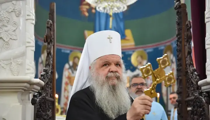 Глава Охридской Архиепископии архиепископ Стефан. Фото: liturgija.mk