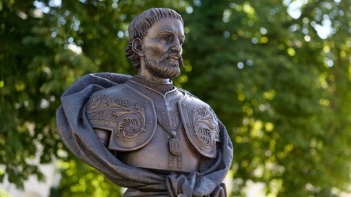 Бюст Мазепы в Киево-Печерской лавре. Фото: пресс-служба президента Украины