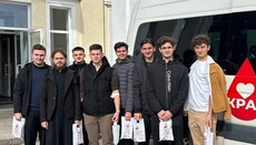 У Почаєві духовенство лаври та семінаристи стали донорами крові