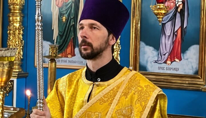 Протодиакон Виктор Дудниченко. Фото: Кременчугская епархия УПЦ