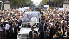 На мессу папы Льва в центре Парижа пришли 700 тысяч человек