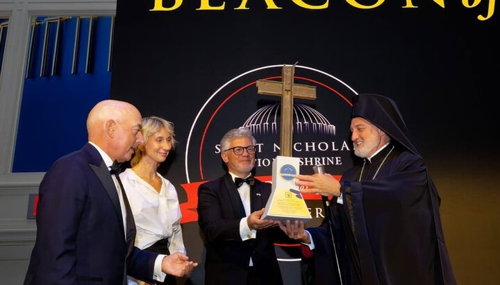Вручение премии «Маяк надежды» в Нью-Йорке. Фото: Orthodox Observer