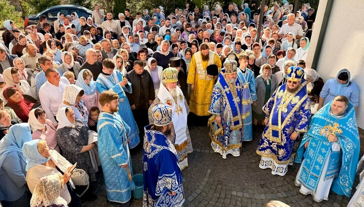 В Иоанно-Богословском монастыре на Закарпатье отметили 25-летие основания обители. Фото: Фейсбук митрополита Феодора