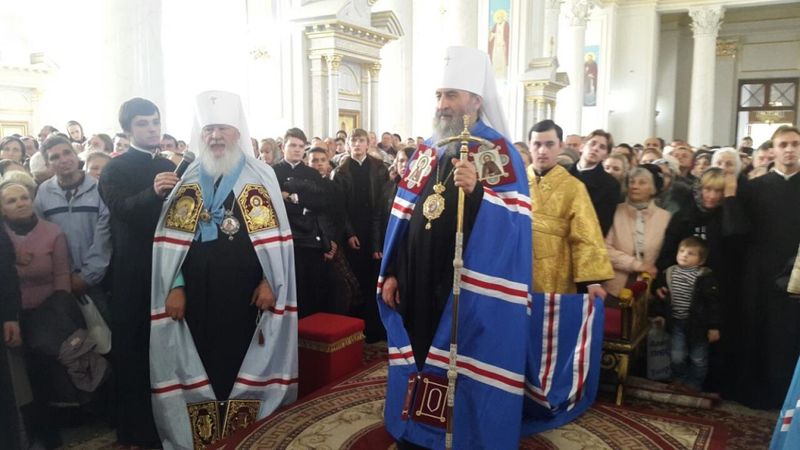 ОДЕСА. Блаженніший Митрополит Онуфрій очолив Божественну літургію та звершив хіротонію архімандрита Сергія (Михайленка) в єпископа Болградського фото 1