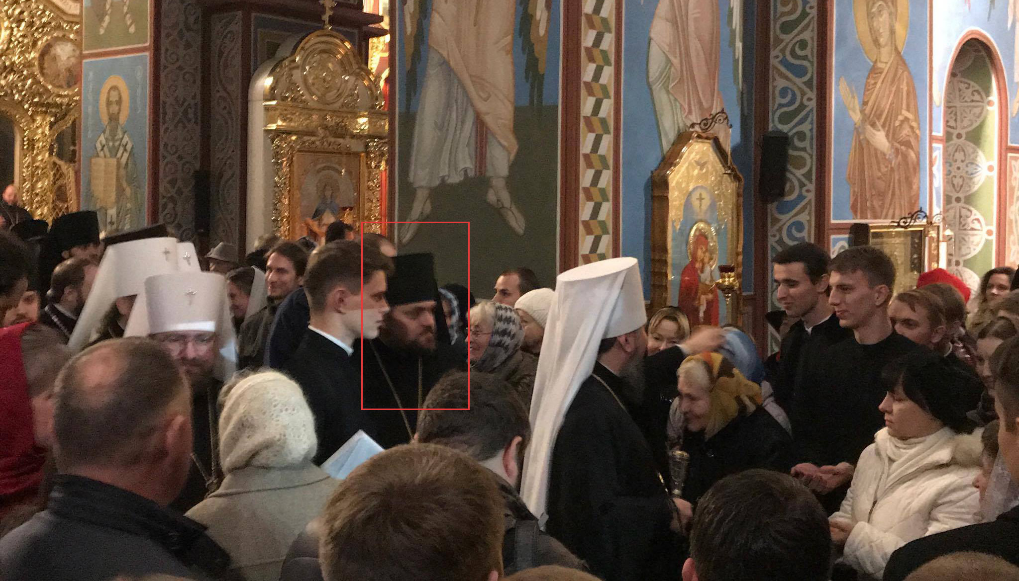 Hierarch of Constantinople structure spotted at Epiphany-led service фото 1