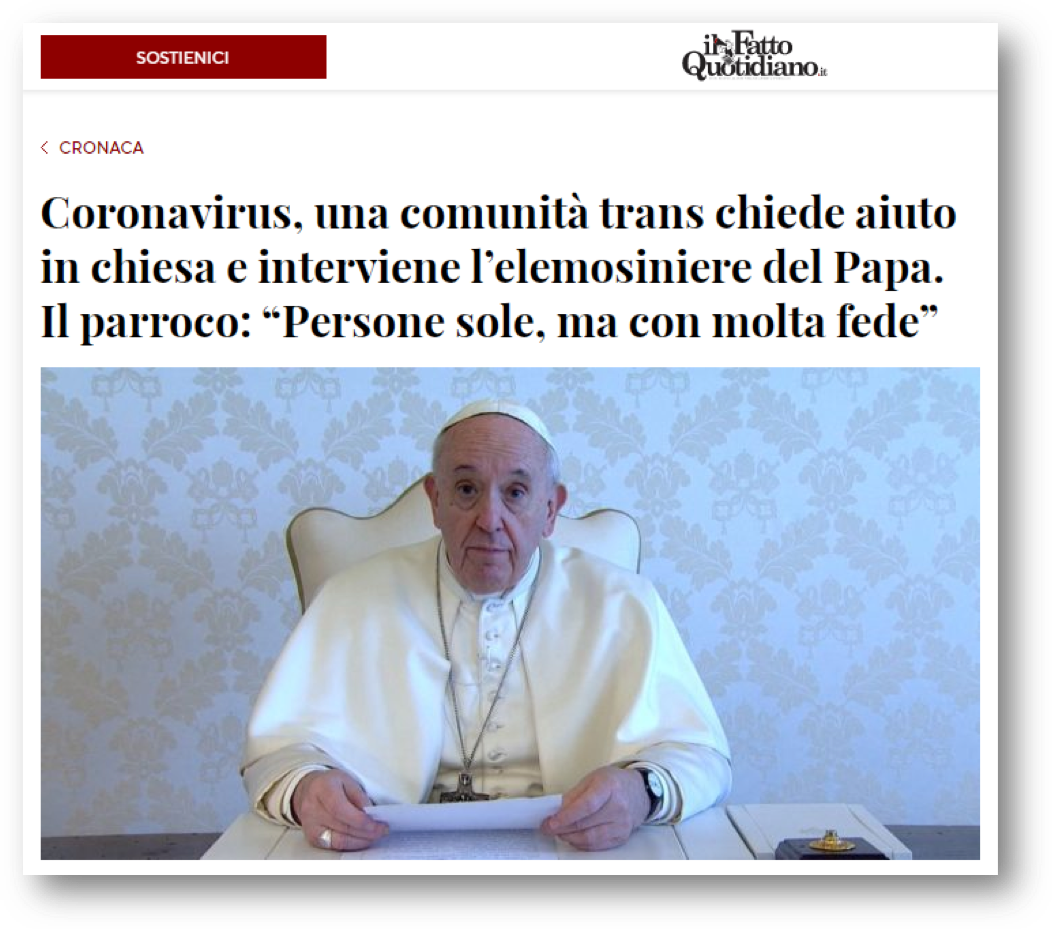 Papa, LGBT și musulmanii: de la credința în Hristos – la 