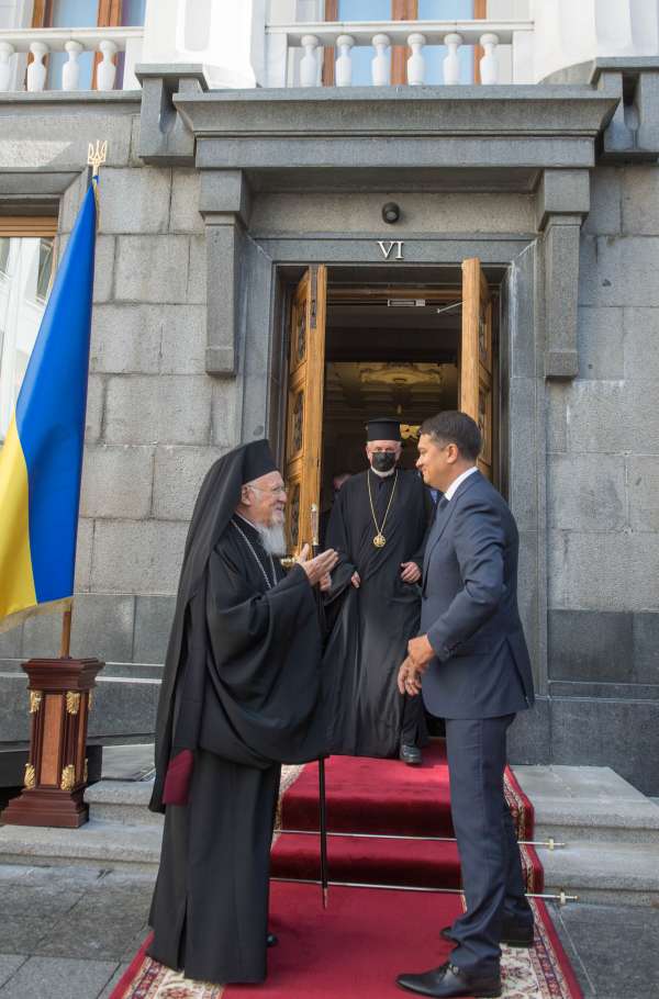 Patriarch Bartholomew in Kyiv: the first statements and conclusions фото 6