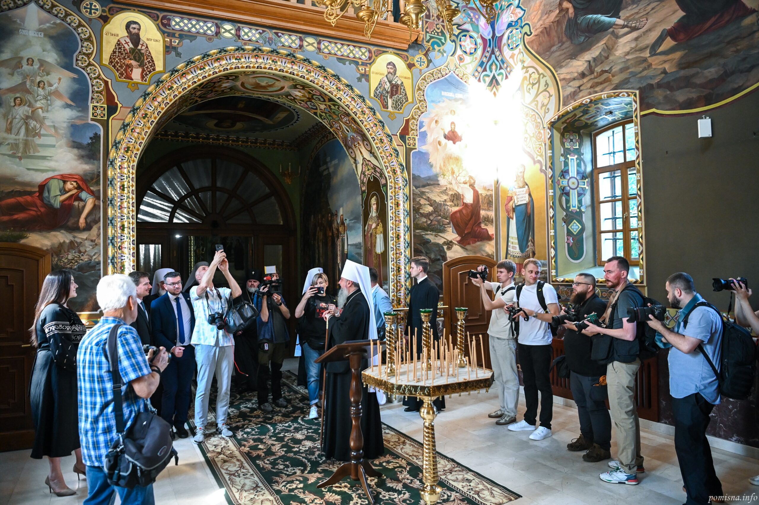 Ceremony of the &laquo;opening&raquo; of the Far Caves of the Kyiv-Pechersk Lavra, July 14, 2026.