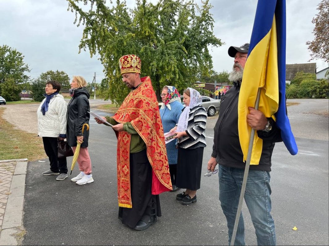 В Мошнах ПЦУ захватила Преображенский храм УПЦ фото 1